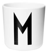 Design Letters Mugg - Vit m. M