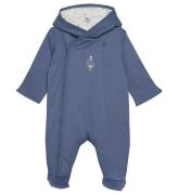 Fixoni Onesie m. FÃ¶tter - Blue Fushion