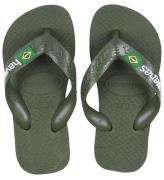 Havaianas Flip-Flops - Brasilien Logo - Moss