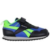 Reebok Skor - Royal CL JOG 3.0 Infants - Svart/BlÃ¥/GrÃ¶n