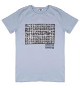 Cost:Bart T-shirt - CBRemington - Celestial Blue m. Fotoutskrift