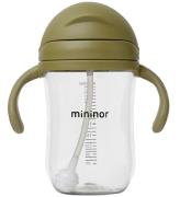 Mininor Mugg m. SugrÃ¶r - Tritan - 330 ml - MossgrÃ¶n