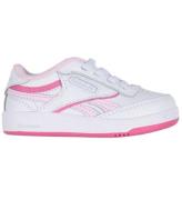 Reebok Skor - Club C Revenge - Enfants - Vit/Rosa