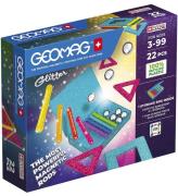 Geomag Magnetset - Glitter Paneler Ã¥tervunna - 22 Delar