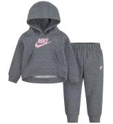 Nike Sweatset - Hoodie/Sweatpants - Carbon Heather