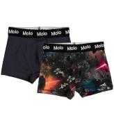 Molo Boxershorts - Justin - 2-pack - Space Moln