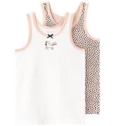 Name It Linne - Noos - NmfTank Topp - 2-pack - KvÃ¤ll Sand