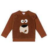 Stella McCartney Kids Sweatshirt - Brun m. BjÃ¶rn/Fleece