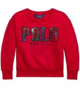 Polo Ralph Lauren Sweatshirt - Holiday RÃ¶d m. Polo