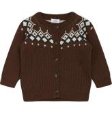 Hust and Claire Cardigan - Stickad - Christopher - Chestnut