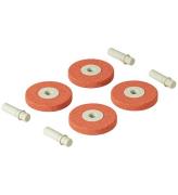 MODU 4x Foam Wheels - 4-pack - Burnt Orange/Dusty Green