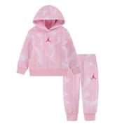 Jordan Sweatset - Medium+ Soft Rosa m. Vit