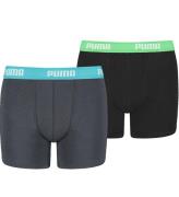 Puma Boxershorts - 2-pack - BlÃ¥/GrÃ¶n