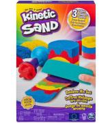 Kinetic Sand Strandset - 383 gram - RegnbÃ¥ge