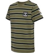 Hummel T-shirt - hmlOhio - Kalamata m. RÃ¤nder