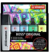 Stabilo Highlighter - BOSS - 5 st. - Pastel/Neon