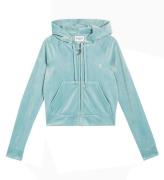 Juicy Couture Cardigan - Beskuren - Madison - Velour - Blue Surf