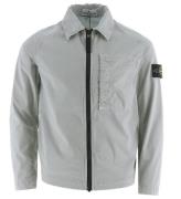 Stone Island Jacka - Ã?vertrÃ¶ja - Pearl Grey