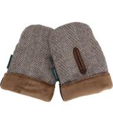 KongWalther Barnvagnshandskar - Ã?sterbro - Brown Tweed