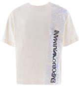 Emporio Armani T-shirt - Vit m. Tryck