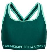 Under Armour Topp - Crossback Mid Solid - Hydro Teal