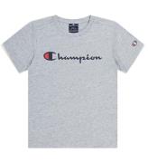 Champion T-shirt - Crewneck - Nytt Oxford Grey Melange