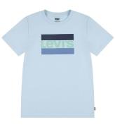 Levis T-shirt - SportklÃ¤der Logo - Niagra Mist