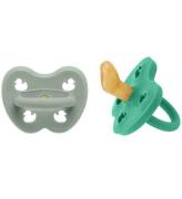 Hevea Nappar - 3-36 MÃ¥n. - 2-pack - Naturgummi - Dusty Mint/Spju