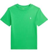 Polo Ralph Lauren T-shirt - Tiller Green m. Vit