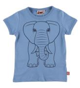 DYR T-shirt - Djurskinn - Porslinskontur elefant