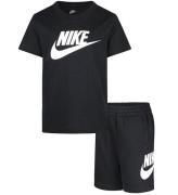 Nike Shortsset - Shorts/T-shirt - Svart