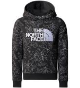 The North Face Hoodie - Topp Tryck - Asfalt Grey Bouldering