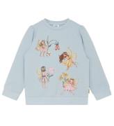 Hust and Claire Sweatshirt - HCSaria - Blue Lin