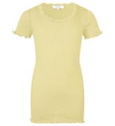Rosemunde T-shirt - Silke/Bomull - Lemon Creme