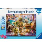 Ravensburger Pussel - 100 Delar - Dino Leksaker kommer till Life