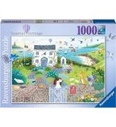 Ravensburger Pussel - 1000 Delar - Coastal Stuga