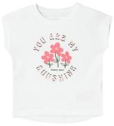 Name It T-shirt - NmFVigea - Bright White/Du Ã¤r My Sunshine