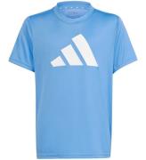 adidas Performance T-shirt - U TR-ES Logo - Blå/Vit