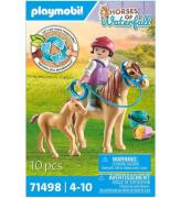 Playmobil Horses Of Waterfall - Barn med Pony och fÃ¶l - 71498 -