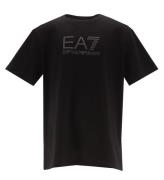 EA7 T-shirt - Svart/FlerfÃ¤rgad m. Logo