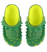 Crocs Sandaler - Classic+ Spikes Clog T - Surhet/Green Murgröna