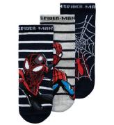 Name It Strumpor - NmmMuksi Spider-Man - 3-pack - Dark Sapphire