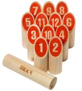 Bex Sport TrÃ¤dgÃ¥rdsspel - TrÃ¤ - Number Kubb Family