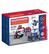 Magformers Fantastisk Police Anka RÃ¤ddning Set - 26 Delar