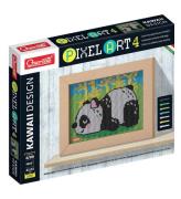 Quercetti PixelArt 4 - Panda - 4800 Delar - 00797