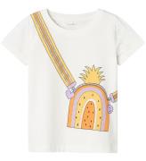 Name It T-shirt - NmfJannie - Jet Streama m. Glitter