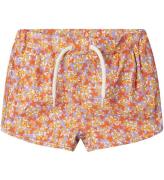 Name It Shorts - NmfJinnia - Lila Breeze m. Blommor