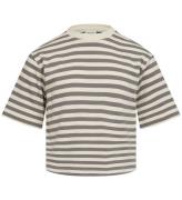 Sofie Schnoor T-shirt - Rib - Steel Grey