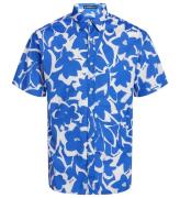 Jack & Jones Skjorta - JorJoshua - BlÃ¤ndande Blue/Abstract