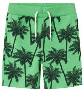 Name It Sweatshorts - NkmJusper - Green Gran m. Palmer